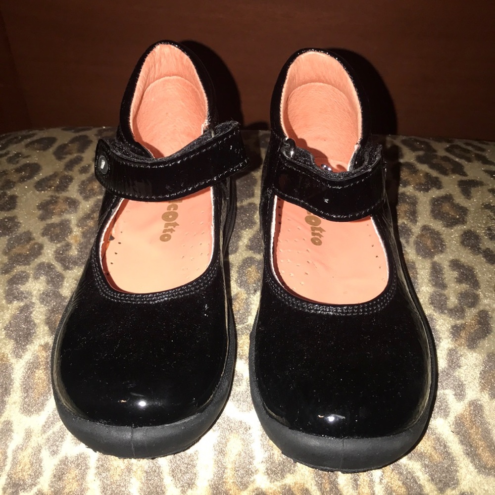 Falcotto Patent Mary Janes